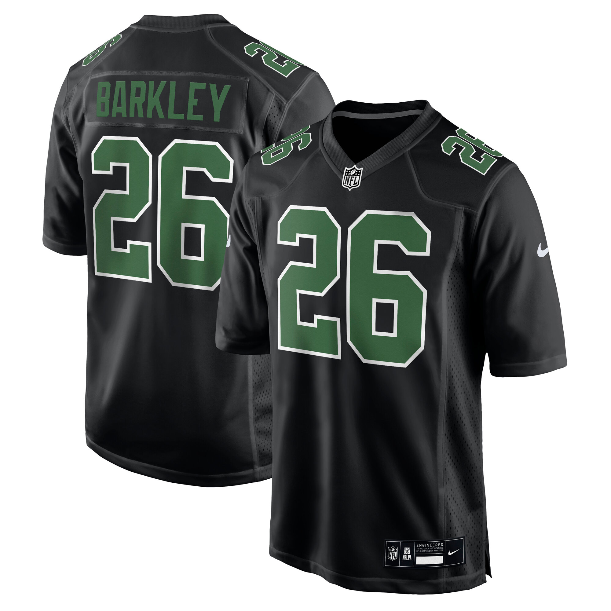 mens nike saquon barkley carbon blackkelly green philadelphia eagles fashion game jersey | NFL Jerseys & Hats Collection at Eagles Jerseys