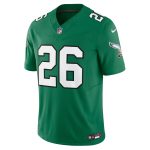 mens nike saquon barkley kelly green philadelphia eagles alternate vapor f.u.s.e. limited jersey | NFL Jerseys & Hats Collection at Eagles Jerseys