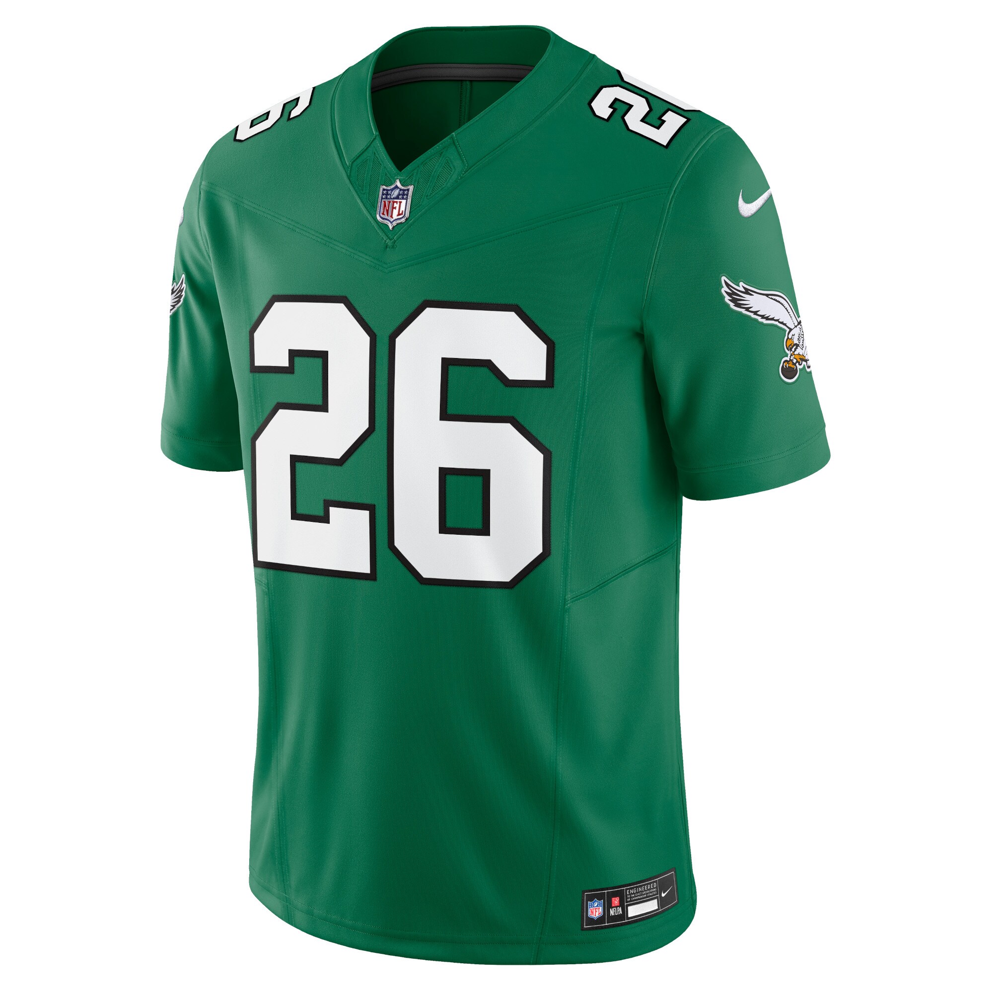 mens nike saquon barkley kelly green philadelphia eagles alternate vapor f.u.s.e. limited jersey | NFL Jerseys & Hats Collection at Eagles Jerseys