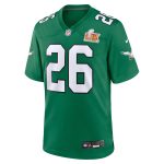 mens nike saquon barkley kelly green philadelphia eagles super bowl lix 2nd alternate game jersey | NFL Jerseys & Hats Collection at Eagles Jerseys