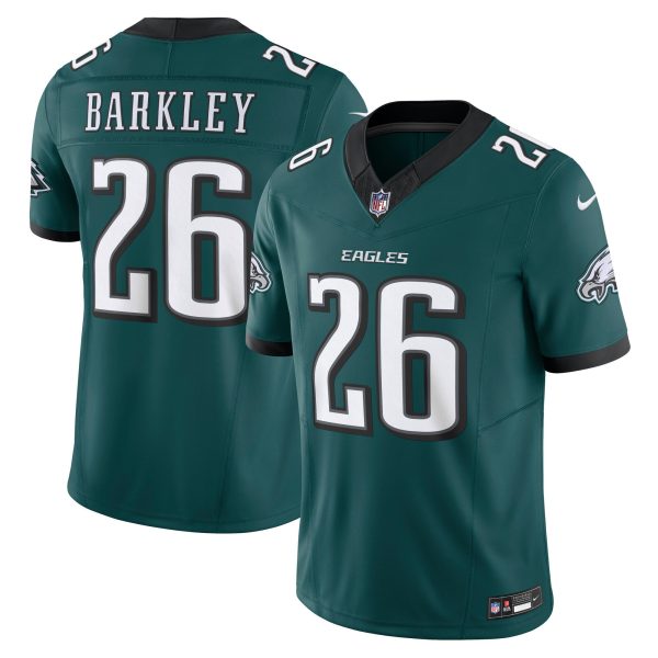 mens nike saquon barkley midnight green philadelphia eagles vapor f.u.s.e. limited jersey | NFL Jerseys & Hats Collection at Eagles Jerseys