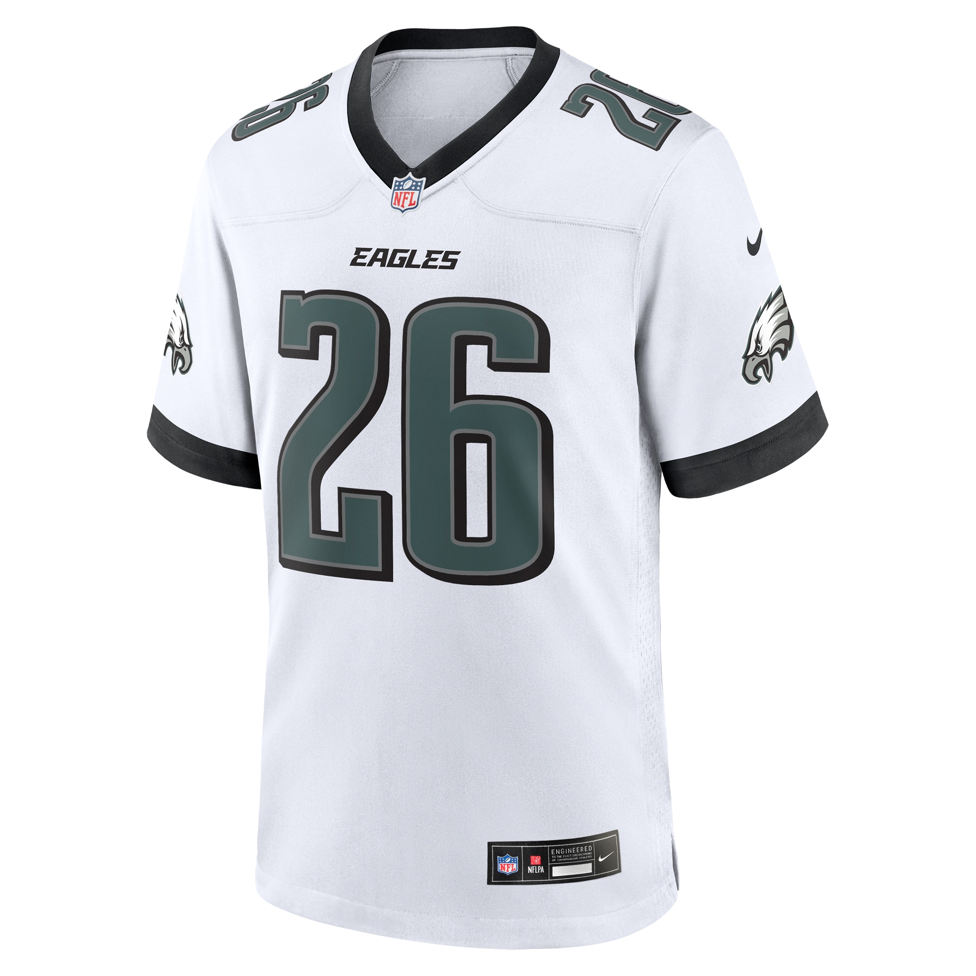 mens nike saquon barkley white philadelphia eagles white game jersey | NFL Jerseys & Hats Collection at Eagles Jerseys