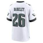 mens nike saquon barkley white philadelphia eagles white game jersey | NFL Jerseys & Hats Collection at Eagles Jerseys