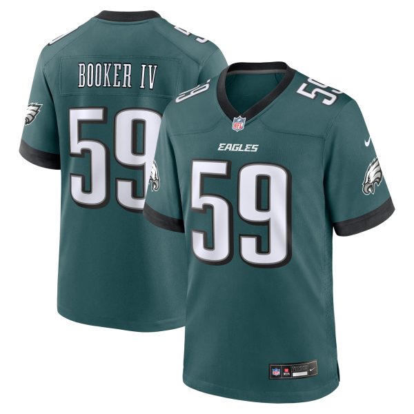 mens nike thomas booker iv midnight green philadelphia eagles team game jersey | NFL Jerseys & Hats Collection at Eagles Jerseys