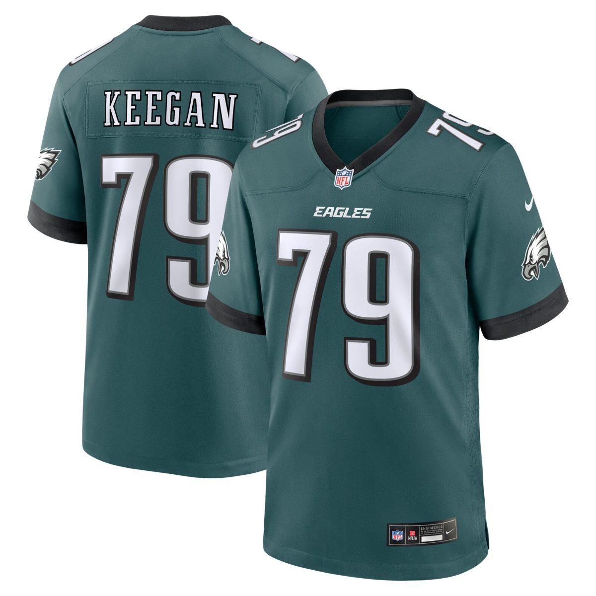mens nike trevor keegan midnight green philadelphia eagles team game jersey | NFL Jerseys & Hats Collection at Eagles Jerseys