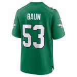mens nike zack baun kelly green philadelphia eagles alternate game jersey | NFL Jerseys & Hats Collection at Eagles Jerseys