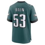 mens nike zack baun midnight green philadelphia eagles game jersey | NFL Jerseys & Hats Collection at Eagles Jerseys