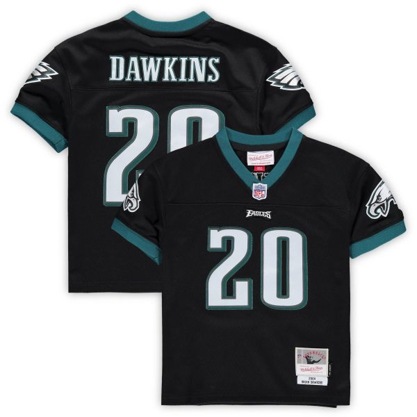 preschool mitchell  ness brian dawkins black philadelphia eagles retired legacy jersey | NFL Jerseys & Hats Collection at Eagles Jerseys