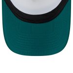 preschool new era midnight green philadelphia eagles sport night color block 9forty a-frame trucker adjustable hat | NFL Jerseys & Hats Collection at Eagles Jerseys