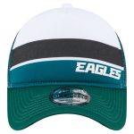 toddler new era midnight green philadelphia eagles sport night color block 9forty a-frame trucker adjustable hat | NFL Jerseys & Hats Collection at Eagles Jerseys
