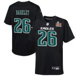 toddler nike saquon barkley carbon black philadelphia eagles super bowl lix patch fashion game player jersey | NFL Jerseys & Hats Collection at Eagles Jerseys