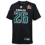 toddler nike saquon barkley carbon black philadelphia eagles super bowl lix patch fashion game player jersey | NFL Jerseys & Hats Collection at Eagles Jerseys