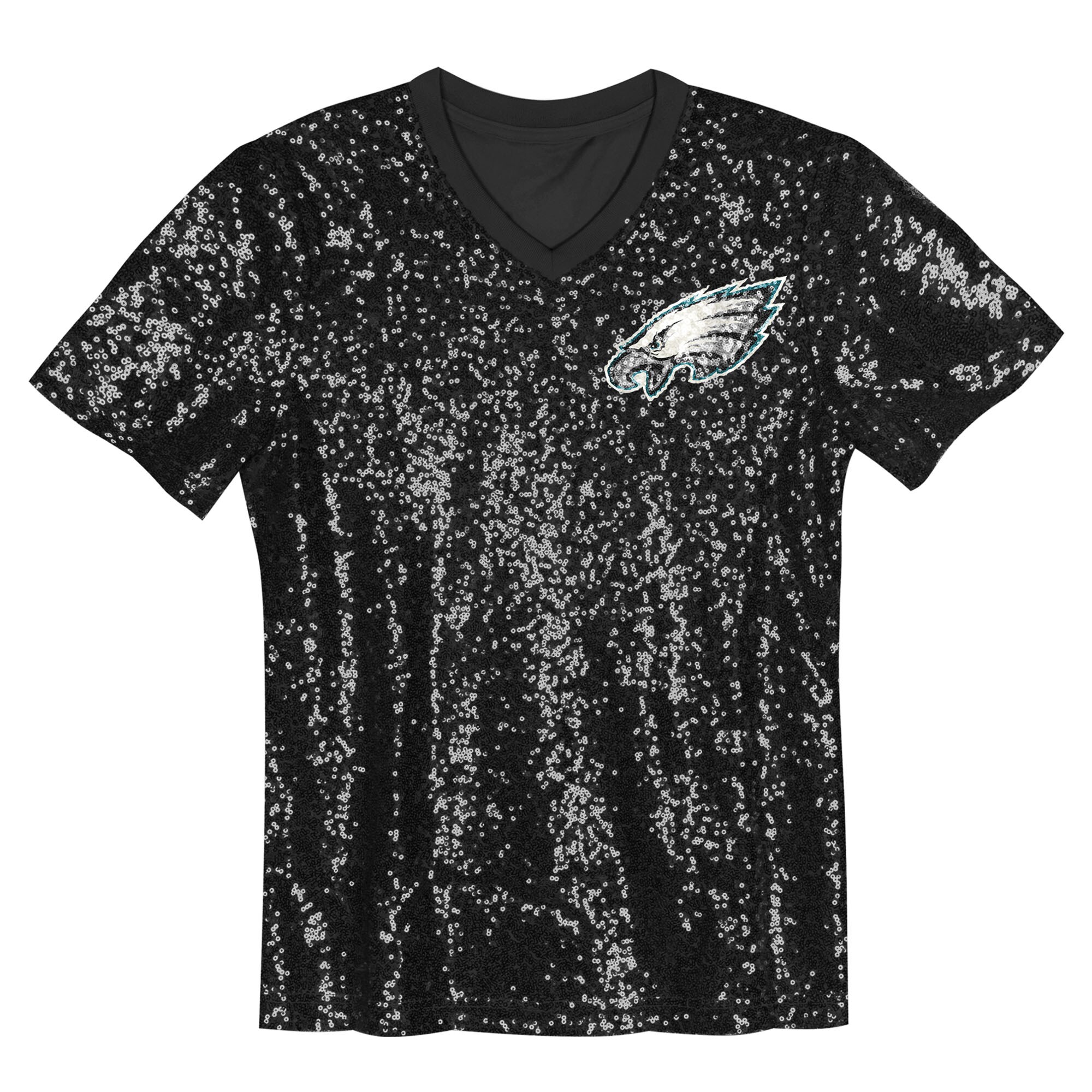 womens jalen hurts black philadelphia eagles player name  number v-neck fashion jersey | NFL Jerseys & Hats Collection at Eagles Jerseys