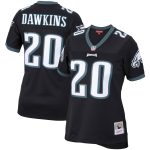 womens mitchell  ness brian dawkins black philadelphia eagles legacy replica team jersey | NFL Jerseys & Hats Collection at Eagles Jerseys
