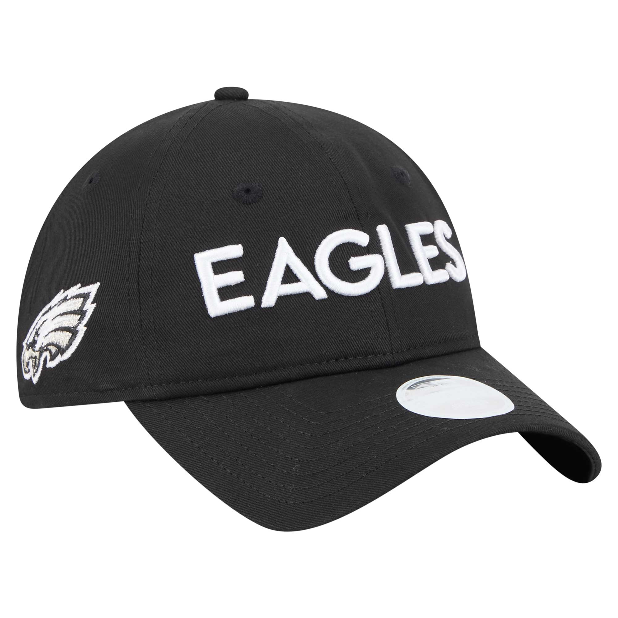 womens new era black philadelphia eagles cece 9twenty adjustable hat | NFL Jerseys & Hats Collection at Eagles Jerseys
