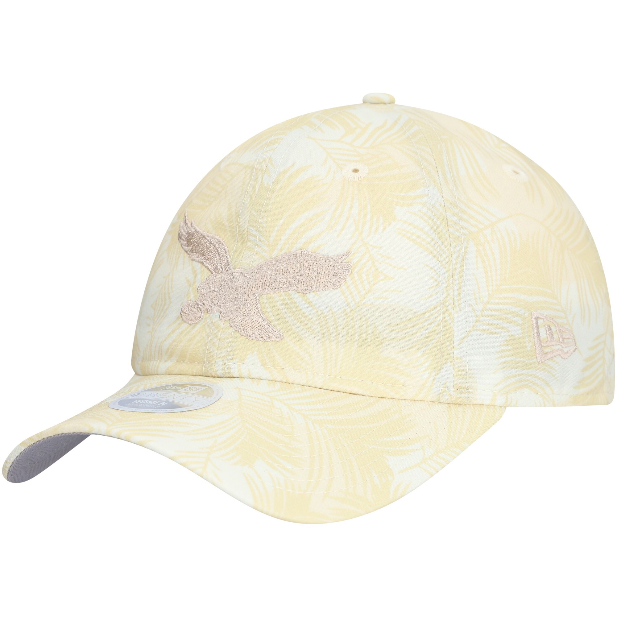 womens new era cream philadelphia eagles frond 9twenty adjustable hat | NFL Jerseys & Hats Collection at Eagles Jerseys