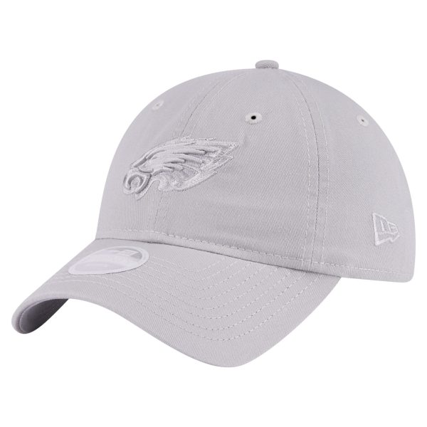 womens new era gray philadelphia eagles color pack 9twenty adjustable hat | NFL Jerseys & Hats Collection at Eagles Jerseys