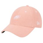 womens new era light pink philadelphia eagles cozy sherpa 9forty adjustable hat | NFL Jerseys & Hats Collection at Eagles Jerseys