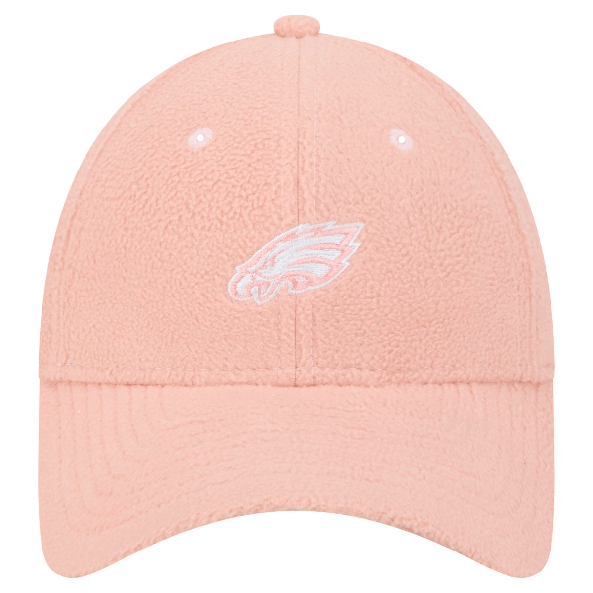 womens new era light pink philadelphia eagles cozy sherpa 9forty adjustable hat | NFL Jerseys & Hats Collection at Eagles Jerseys