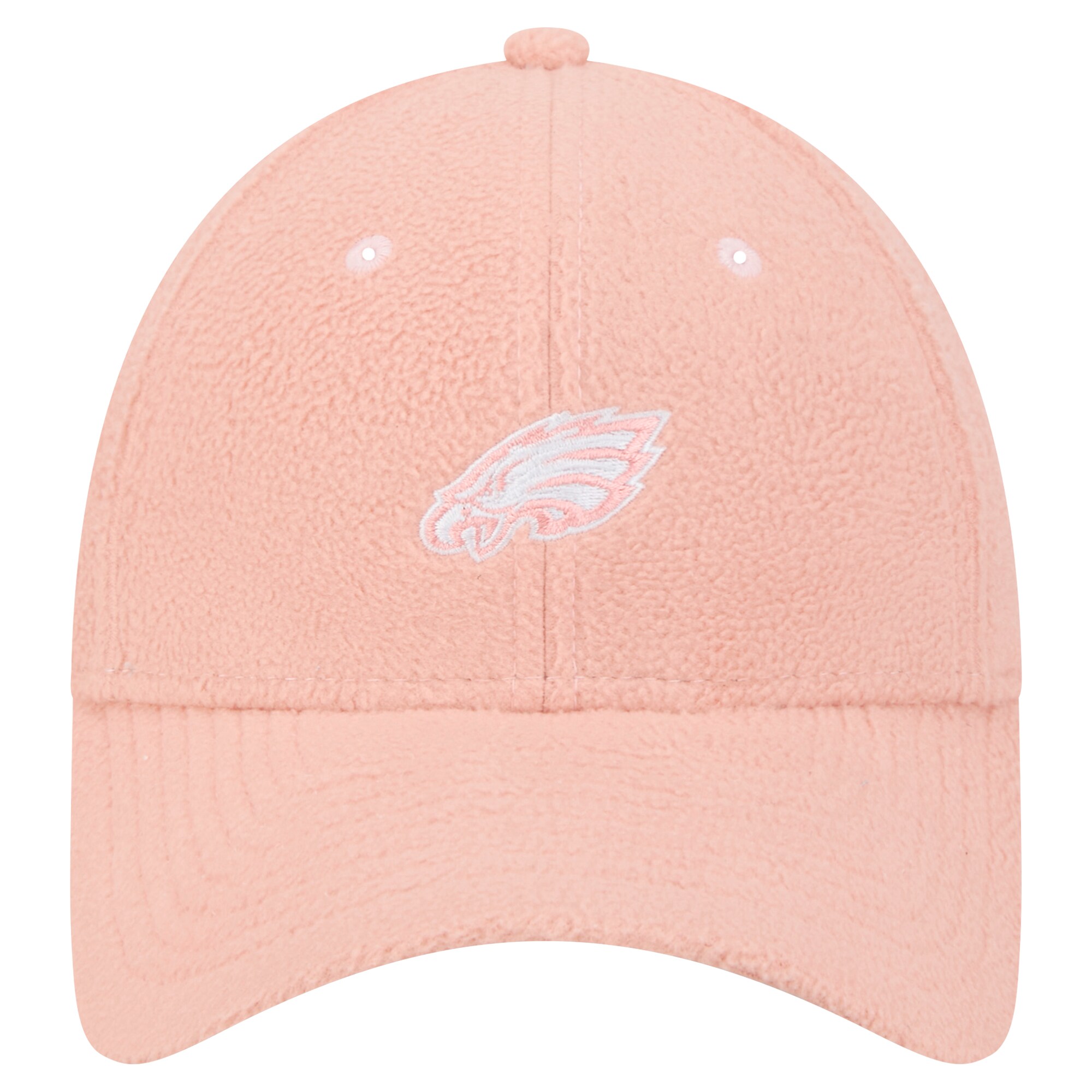 womens new era light pink philadelphia eagles cozy sherpa 9forty adjustable hat | NFL Jerseys & Hats Collection at Eagles Jerseys