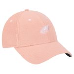womens new era light pink philadelphia eagles cozy sherpa 9forty adjustable hat | NFL Jerseys & Hats Collection at Eagles Jerseys
