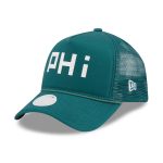 womens new era midnight green philadelphia eagles mcgee trucker 9forty adjustable hat | NFL Jerseys & Hats Collection at Eagles Jerseys