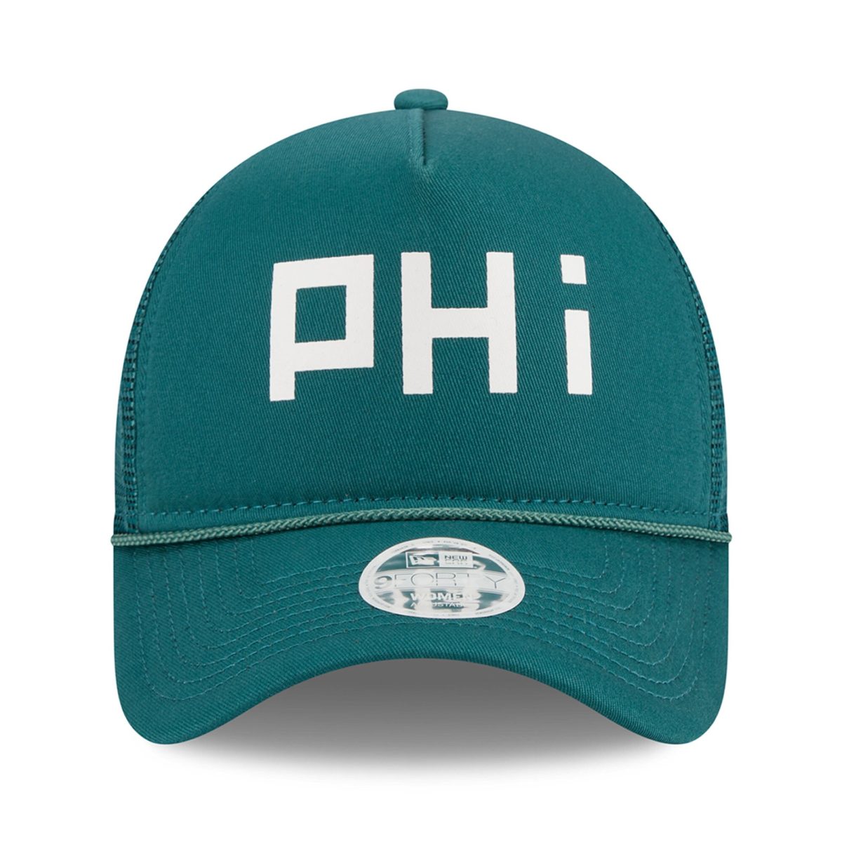womens new era midnight green philadelphia eagles mcgee trucker 9forty adjustable hat | NFL Jerseys & Hats Collection at Eagles Jerseys