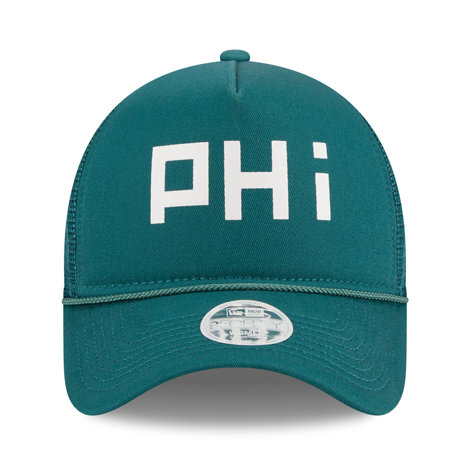 womens new era midnight green philadelphia eagles mcgee trucker 9forty adjustable hat | NFL Jerseys & Hats Collection at Eagles Jerseys