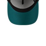 womens new era midnight green philadelphia eagles mcgee trucker 9forty adjustable hat | NFL Jerseys & Hats Collection at Eagles Jerseys