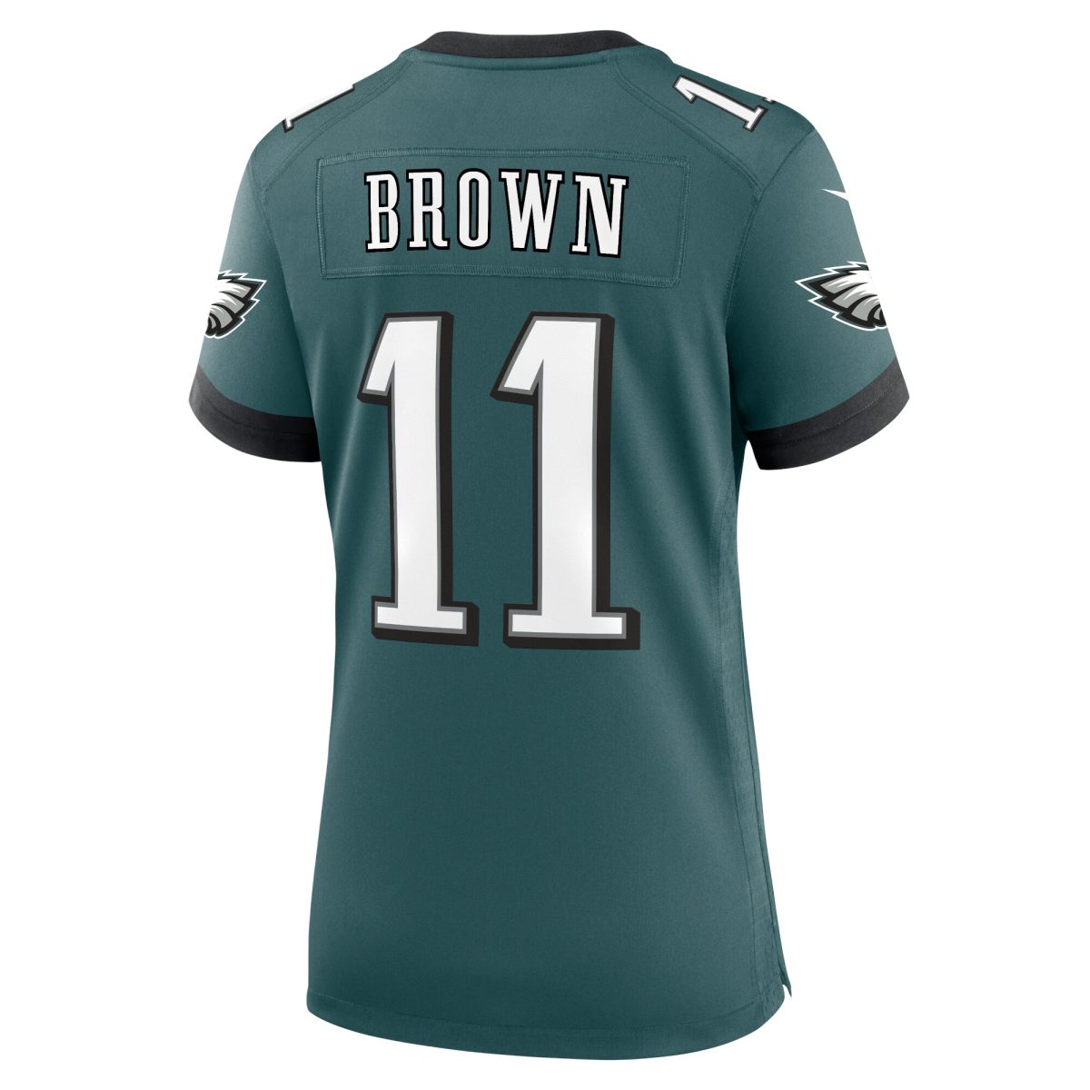 womens nike a.j. brown midnight green philadelphia eagles team game jersey | NFL Jerseys & Hats Collection at Eagles Jerseys