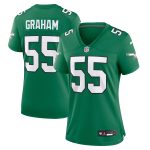 womens nike brandon graham kelly green philadelphia eagles alternate game jersey | NFL Jerseys & Hats Collection at Eagles Jerseys