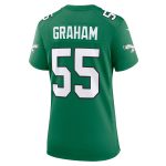 womens nike brandon graham kelly green philadelphia eagles alternate game jersey | NFL Jerseys & Hats Collection at Eagles Jerseys