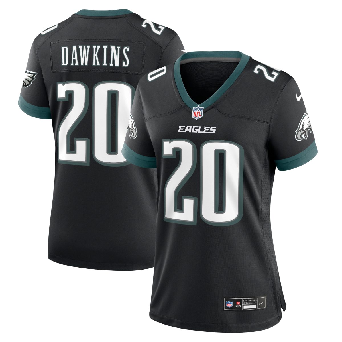 womens nike brian dawkins black philadelphia eagles alternate game jersey | NFL Jerseys & Hats Collection at Eagles Jerseys