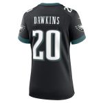 womens nike brian dawkins black philadelphia eagles alternate game jersey | NFL Jerseys & Hats Collection at Eagles Jerseys