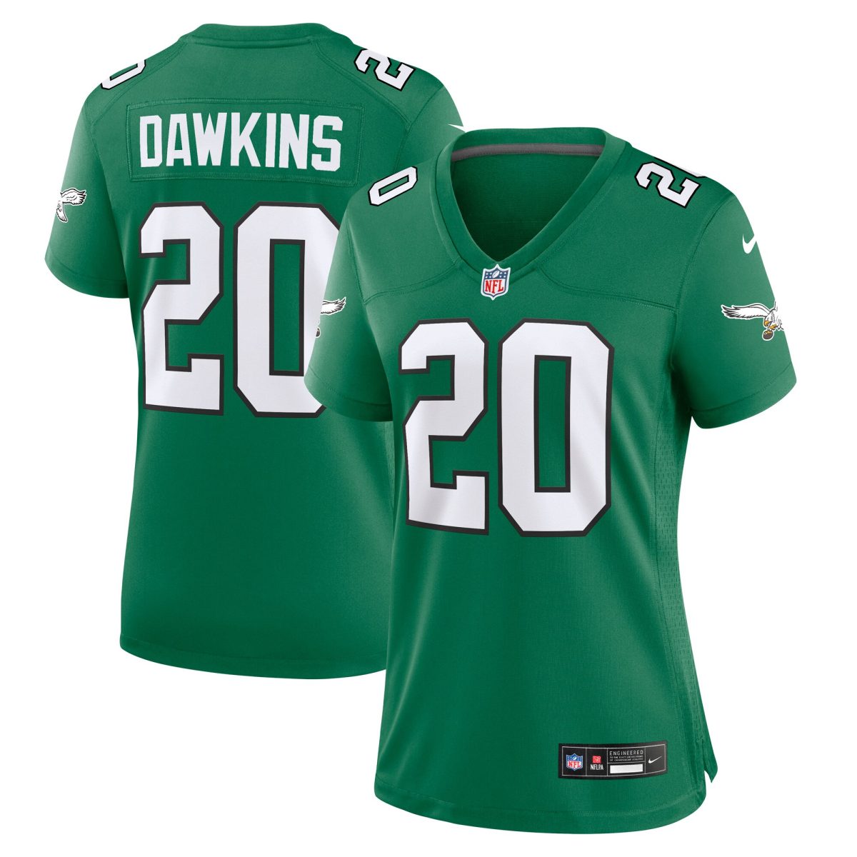 womens nike brian dawkins kelly green philadelphia eagles alternate game jersey | NFL Jerseys & Hats Collection at Eagles Jerseys