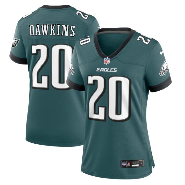 womens nike brian dawkins midnight green philadelphia eagles retired player game jersey | NFL Jerseys & Hats Collection at Eagles Jerseys