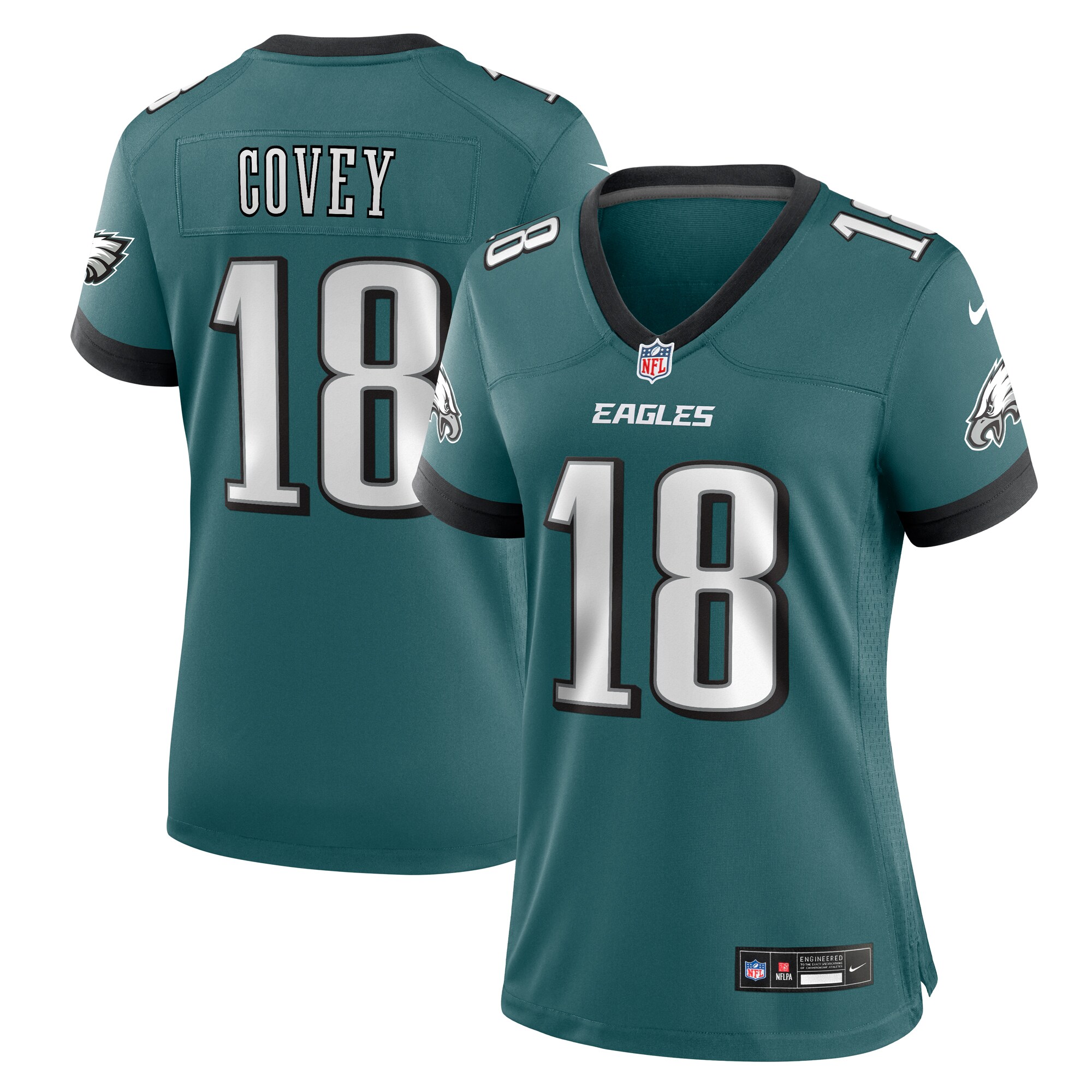 womens nike britain covey midnight green philadelphia eagles team game jersey | NFL Jerseys & Hats Collection at Eagles Jerseys
