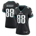 womens nike dallas goedert black philadelphia eagles alternate game jersey | NFL Jerseys & Hats Collection at Eagles Jerseys