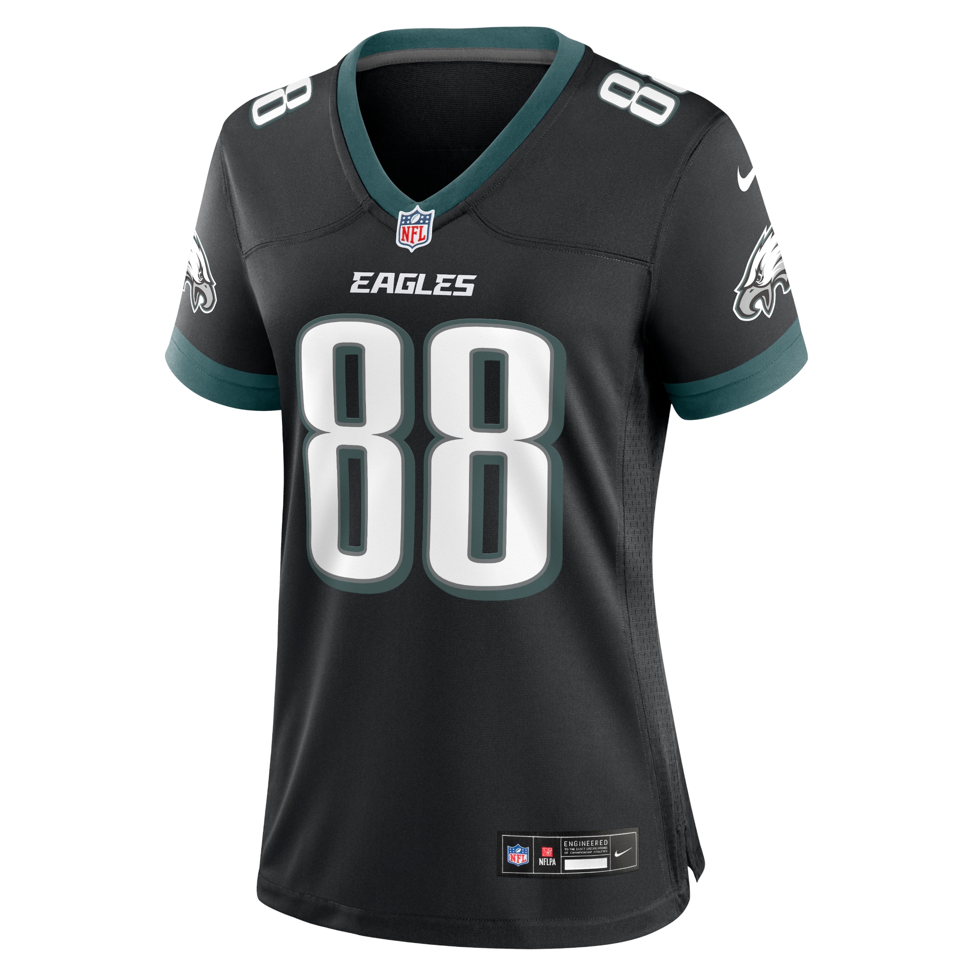 womens nike dallas goedert black philadelphia eagles alternate game jersey | NFL Jerseys & Hats Collection at Eagles Jerseys