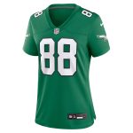 womens nike dallas goedert kelly green philadelphia eagles alternate game jersey | NFL Jerseys & Hats Collection at Eagles Jerseys