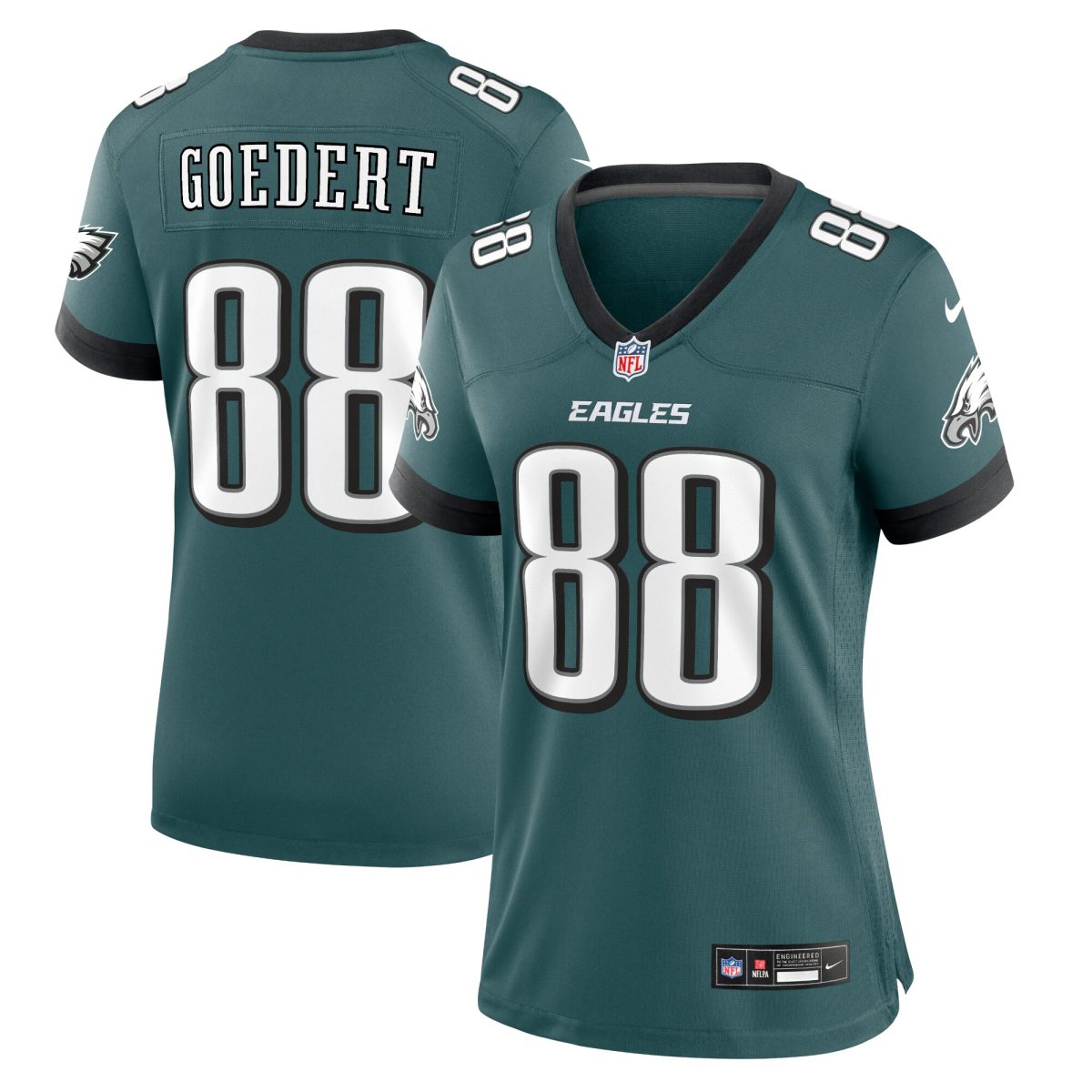 womens nike dallas goedert midnight green philadelphia eagles team game jersey | NFL Jerseys & Hats Collection at Eagles Jerseys
