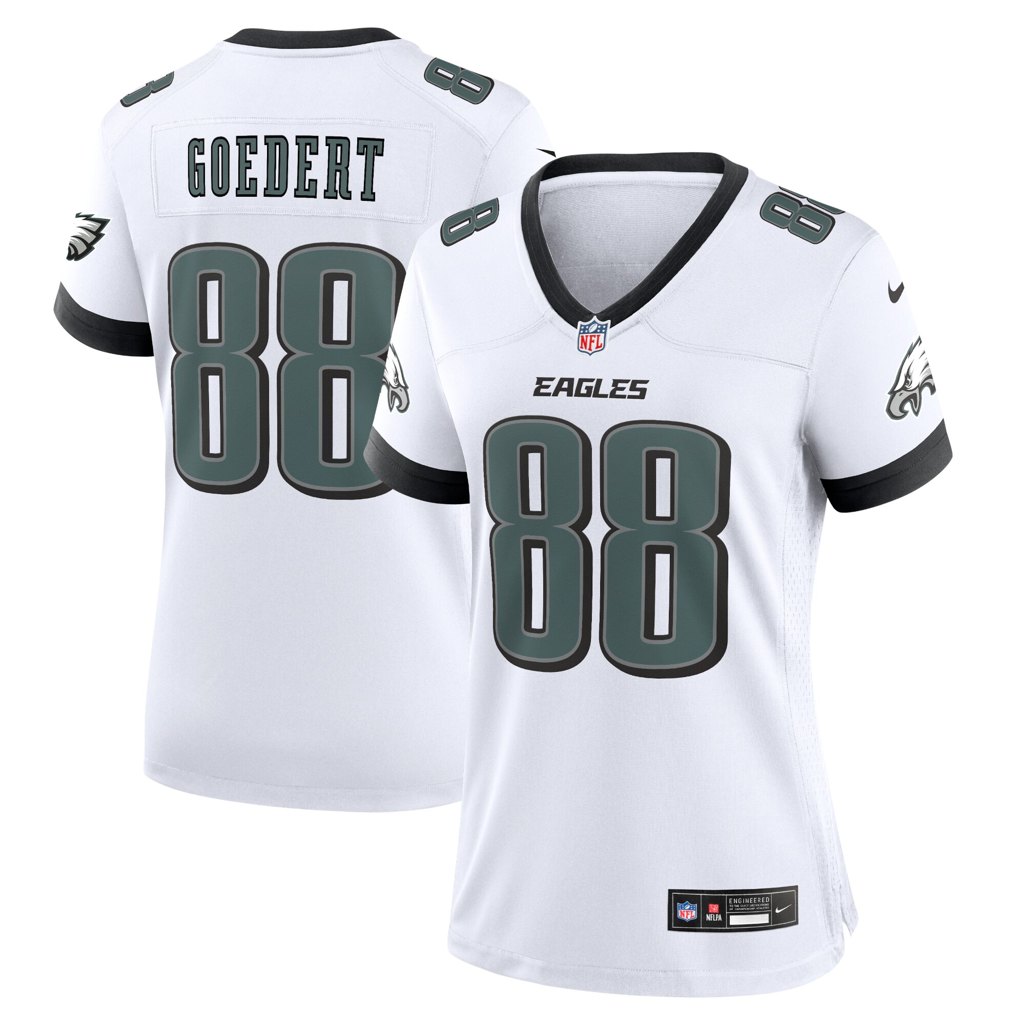 womens nike dallas goedert white philadelphia eagles white game jersey | NFL Jerseys & Hats Collection at Eagles Jerseys