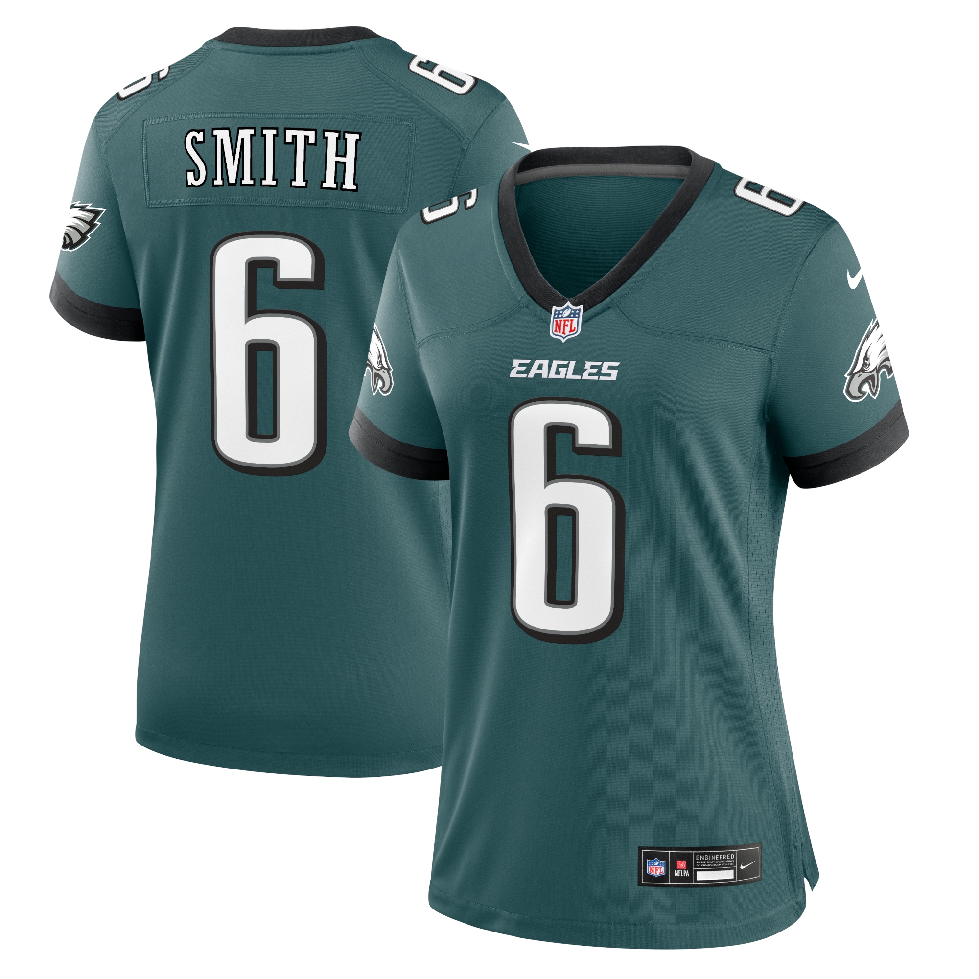 womens nike devonta smith midnight green philadelphia eagles team game jersey | NFL Jerseys & Hats Collection at Eagles Jerseys