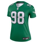 womens nike jalen carter kelly green philadelphia eagles alternate legend player performance top | NFL Jerseys & Hats Collection at Eagles Jerseys