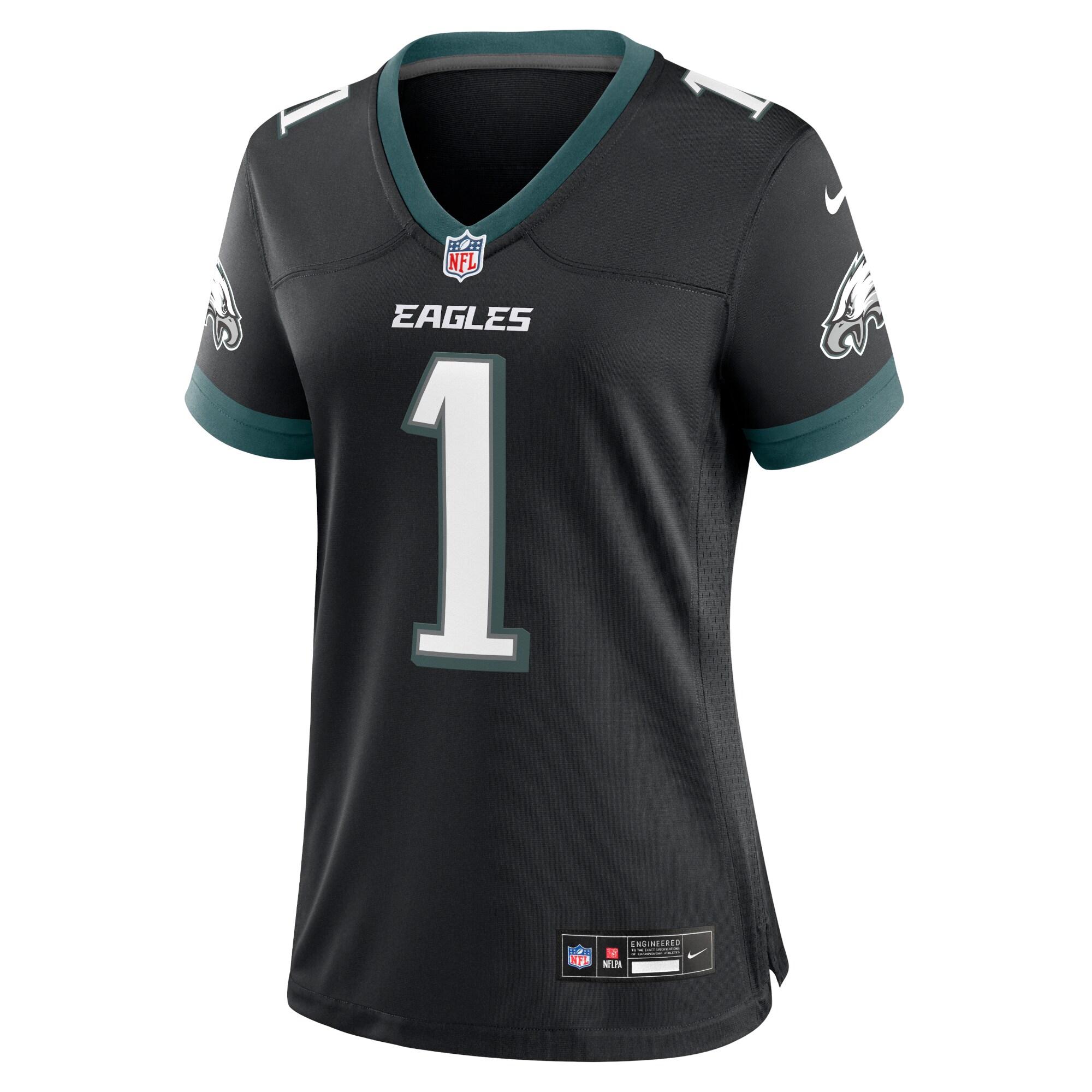 womens nike jalen hurts black philadelphia eagles alternate game jersey | NFL Jerseys & Hats Collection at Eagles Jerseys