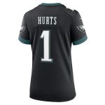 womens nike jalen hurts black philadelphia eagles alternate game jersey | NFL Jerseys & Hats Collection at Eagles Jerseys