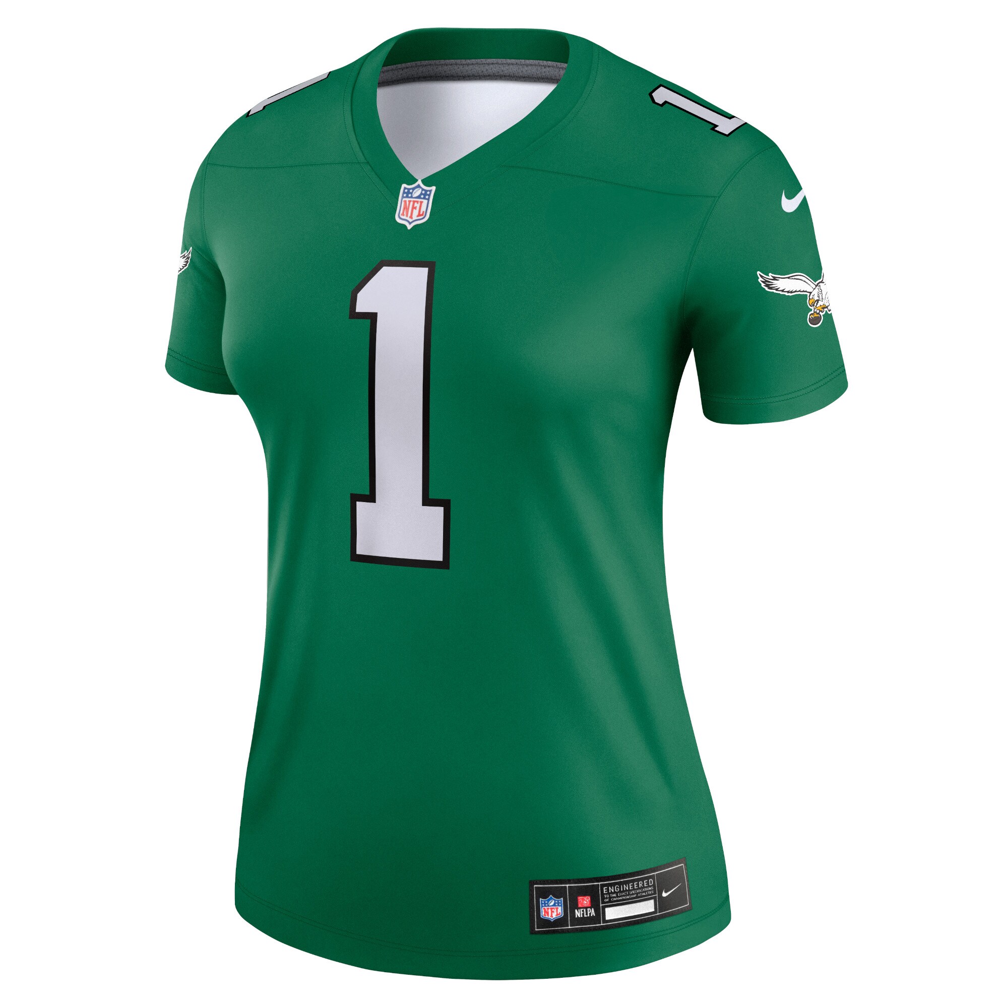 womens nike jalen hurts kelly green philadelphia eagles alternate legend player performance top | NFL Jerseys & Hats Collection at Eagles Jerseys