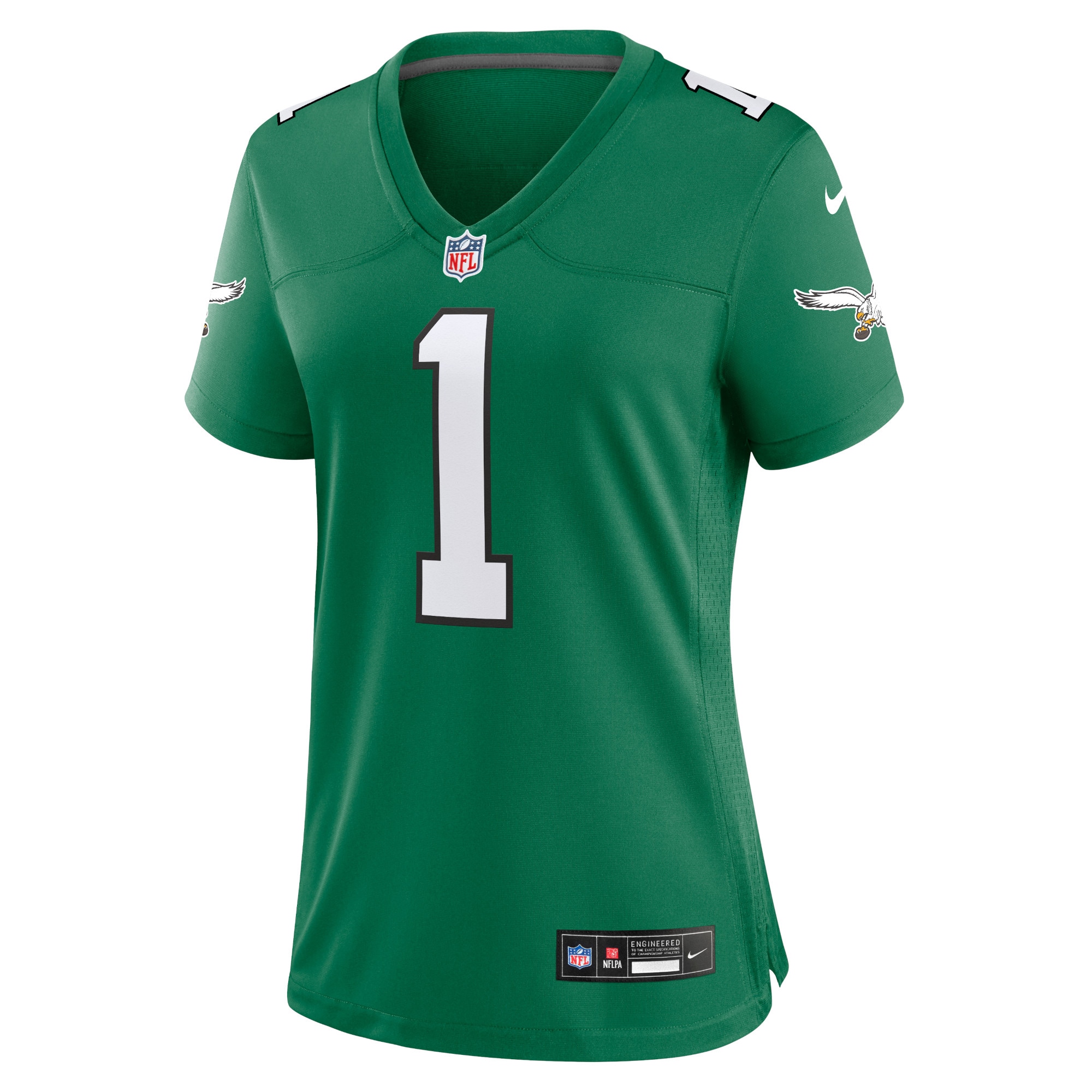 womens nike jalen hurts kelly green philadelphia eagles game player jersey | NFL Jerseys & Hats Collection at Eagles Jerseys