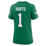 womens nike jalen hurts kelly green philadelphia eagles game player jersey | NFL Jerseys & Hats Collection at Eagles Jerseys