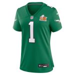 womens nike jalen hurts kelly green philadelphia eagles super bowl lix 2nd alternate game jersey | NFL Jerseys & Hats Collection at Eagles Jerseys